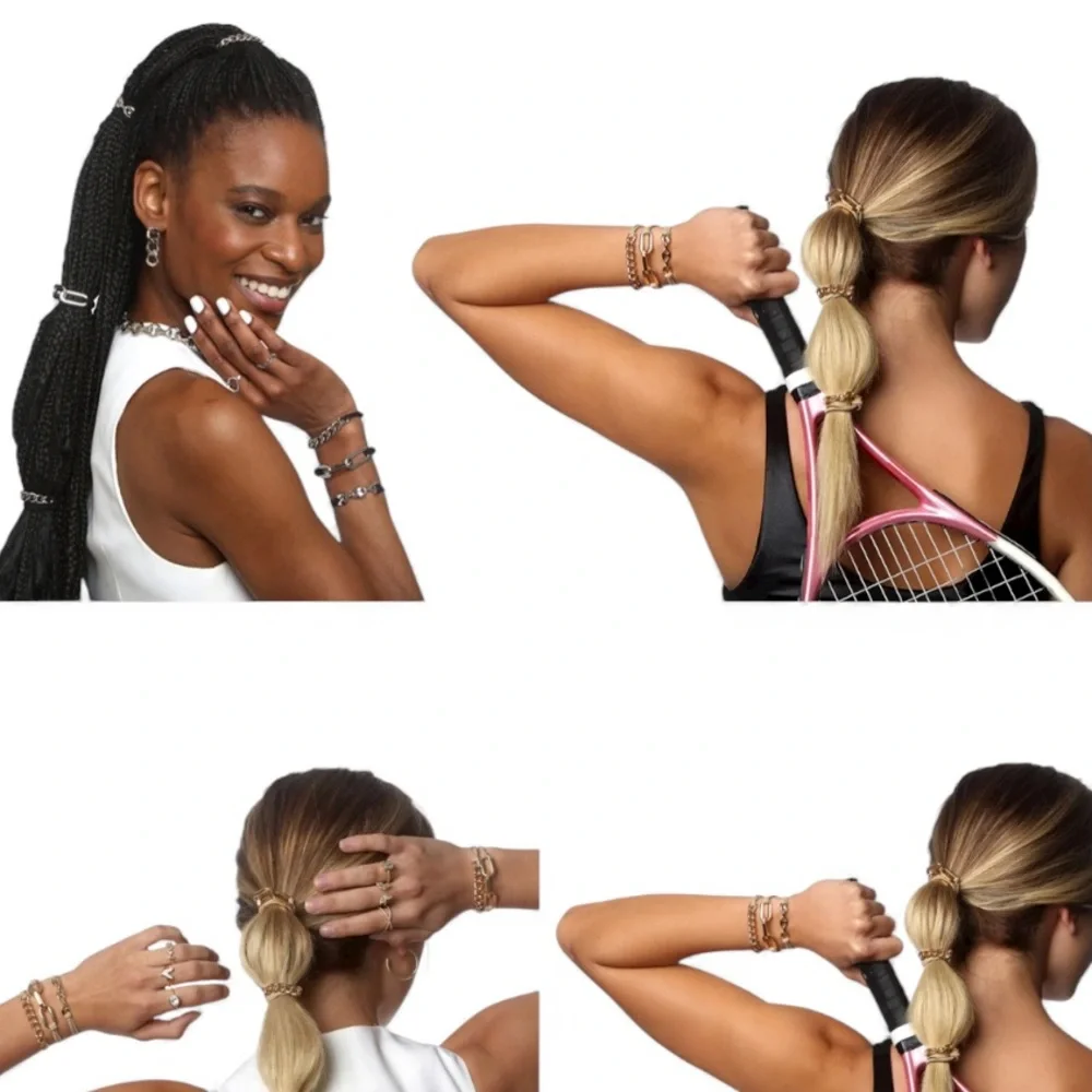 Maya J Bracelet Hair Ties Set of 3